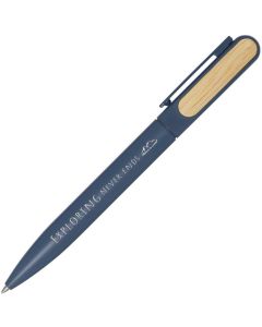 Blanca Kugelschreiber aus recyceltem Aluminium (schwarze Mine)