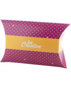 Tablettenschachtel CreaBox Pillow M, inkl. Druck