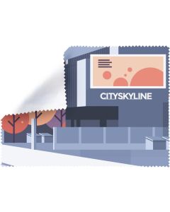 RPET Brillenreinigungstuch Dioptry RPET