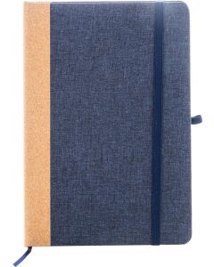 Notizbuch aus RPET Coppet A5, 80 Blatt, liniert