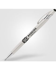 La Jolla Recycelt Kugelschreiber mit Anti-Fraud Tinte & Stylus - inkl. Werbedruck