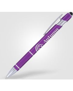 Prince Matte Kugelschreiber mit Stylus - inkl. Werbedruck