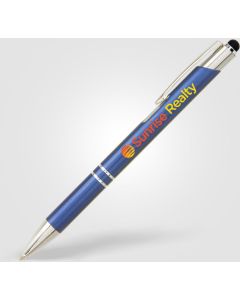 Crosby Matte Kugelschreiber mit Stylus - inkl. Werbedruck