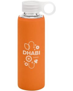 Sportflasche aus Borosilikatglas 380 ml Dhabi