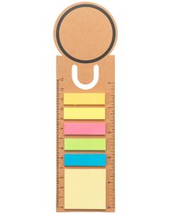 Büroset 3-in-1 Sawyer mit runder Oberseite und schwarzem Aufdruck rundum