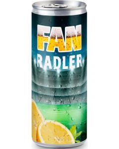 Radler 250 ml - Bier und Zitronenlimonade - Etikett nach Wahl