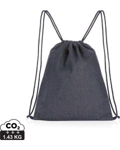 Impact AWARE™ Rucksack aus recyceltem Denim mit Kordelzug