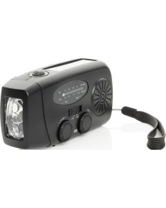 RescueWave Notfallradio aus RCS recyceltem Kunststoff