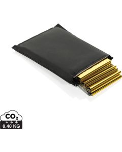 Solra-Rettungsdecke in RCS-Tasche aus recyceltem RPET