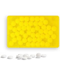 MintCard mit zuckerfreien Pfefferminztabletten - inkl. Werbedruck