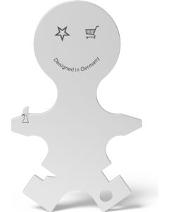 Richartz Einkaufswagenlöser Happy - inkl. Lasergravur