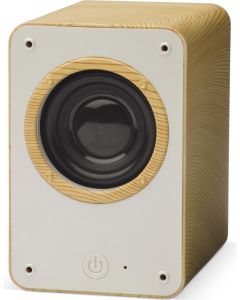 Kabelloser Lautsprecher in klassischer Holzoptik 3W