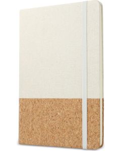 Notizbuch Baumwolle & Kork A5, 80 Blatt