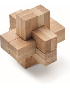 Holzpuzzle/Gehirnjogging Bambus