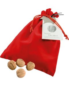 Nuss-Säckchen mit Nussbreaker - inkl. 1-4 c Logo-Digitaldruck