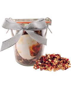 Weihnachtstee im Weckglas - inkl. 1-4 c Logo-Digitaldruck