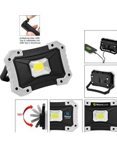 Aufladbare LED Leuchte Workshop Charge 500 L