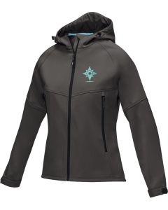 Coltan Softshelljacke aus recyceltem Material für Damen