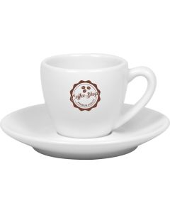 KÖNITZ Porzellantasse mit Untertasse Coffee Bar ONE