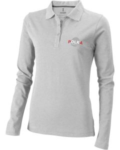 Oakville Langarm Poloshirt für Damen