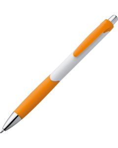 Kugelschreiber mit farbiger Gummigriffzone