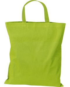 Baumwolltasche mit kurzen Henkeln