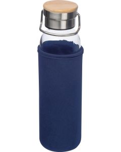 Glasflasche mit Neoprenüberzug, 600ml