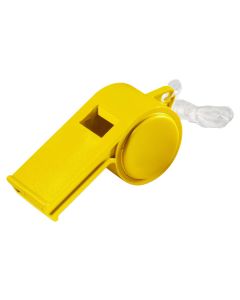 Trillerpfeife Sport, mit Kordel, uni-colour