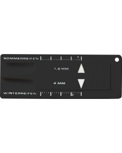 Schlüsselanhänger Reifenprofilmesser