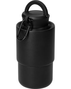 Edelstahlbecher mit Karabiner Trail