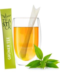 Bio TeaStick - Grüner Tee Ingwer Zitrone - Individ. Design - inkl. Werbedruck