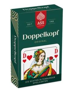 Kartenspiel Doppelkopf französisches Bild, in Faltschachtel  - inkl. Druck