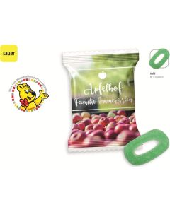 Haribo Apfelringe Sauer Werbetüte, 8 g - inkl. Werbedruck
