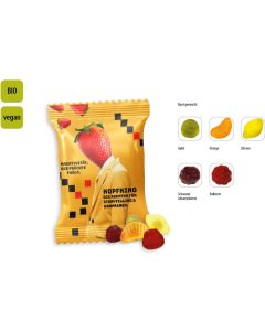 BIO Mini Früchte vegan Werbetüte