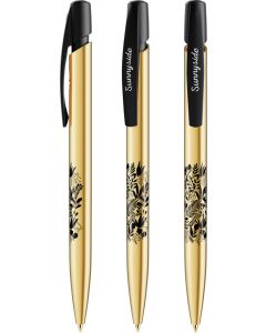 BIC® Media Clic Shine ballpen inkl. 1c-Siebdruck
