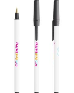 BIC® Round Stic® Ecolutions® ballpen - inkl. 1c Siebdruck