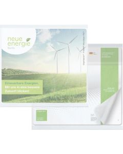 rPET GripCleaner® 4in1 Mousepad 23x20 cm, All-Inclusive-Paket