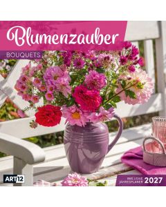 Kalender Blumenzauber 2026 - 30x30