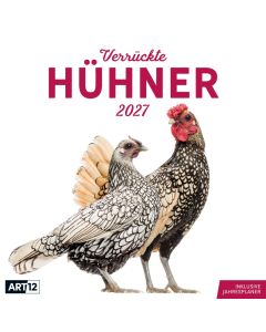Kalender Verrückte Hühner 2026 - 30x30