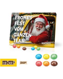 Tisch-Adventskalender mit M&M® Knusperkugeln