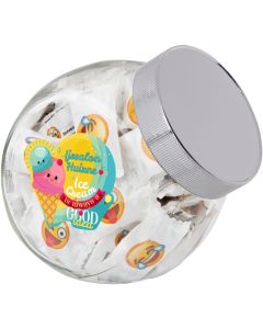 Medium Glas 0,9 Liter - Inhalt nach Wahl - inkl. Werbedruck