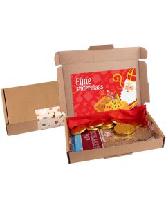 Sinterklaas Briefkasten A6-4 - Spekulatius & Gold - inkl. Werbedruck