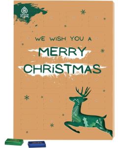 Marken Wand Adventskalender - Lindt Schokotäfelchen - inkl. Druck