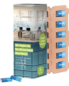 Adventskalender ECO High Tower - Sorte nach Wahl - inkl. Werbedruck