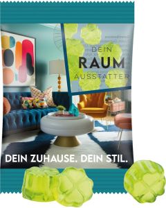 Minitüte 15 g Trolli Fruchtgummi in transparenter Folie - Inhalt nach Wahl - inkl. Werbedruck