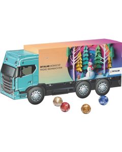 Adventskalender LKW long  - Inhalt nach Wahl - inkl. Werbedruck