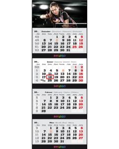 4-Monats-Mehrblockkalender Budget