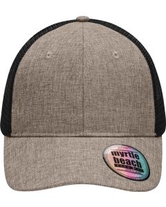 Stylische Mesh Cap in moderner Mélange-Optik