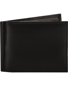 Kompaktes RFID Leder-Etui mit Geldscheinklammer und Kartenfächern