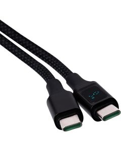 METER 100W Ladekabel mit Display